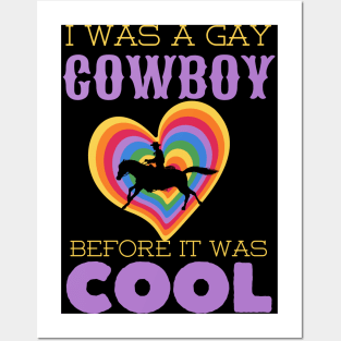 Gay Cowboy, Lgbtq Posters and Art